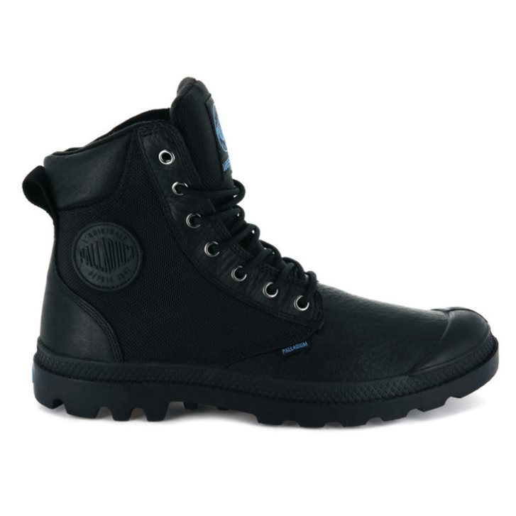 Bottes Palladium Pampa Sport Cuff WPN Femme Noir | FR GLB463H